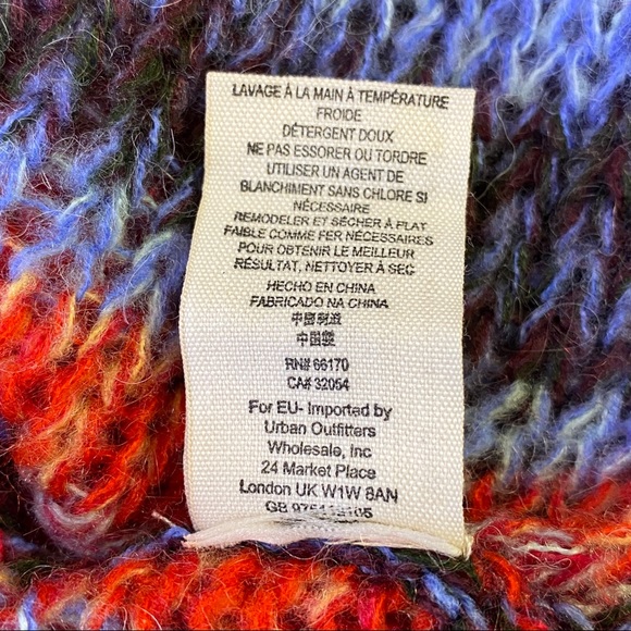 Free People Women’s Sweater Multi Size XS EUC - Picture 10 of 13